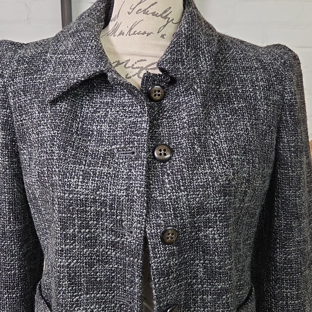 United Colors Of Benetton Charcoal Blazer - Picture 2 of 8
